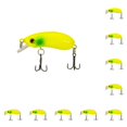thumbnail image 1 of Soidarity Mini señuelos de pesca de 5cm, operación Simple, Control preciso, acero de alto carbono, punta de gancho afilado, sistema de Tipo 2 10piezas, 1 of 6