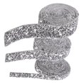 thumbnail image 3 of CNKOO 3 Rolls/6 Yard Self Adhesive Crystal Rhinestone Ribbon Gift Rhinestone Ribbon 90cm/Yard, 3 of 18