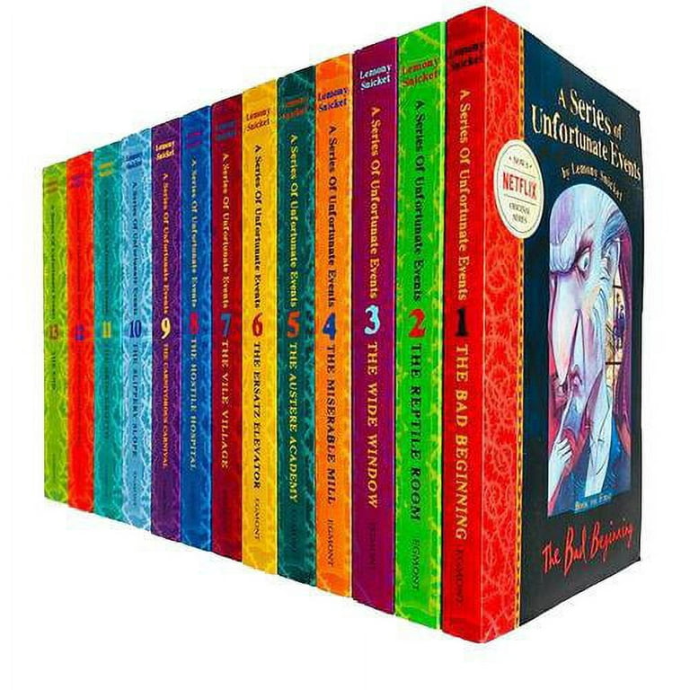A Series Of Unfortunate Events Collection (13 Books Set Pack 