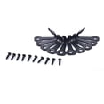 thumbnail image 2 of 10Pcs/lot Key Hooks Hangers Black Wall Mounted Hooks Rustic Key Coat Bag Hat Hanger Rustic Clothes Hooks Wall Hanging Hooks, 2 of 5