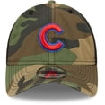 thumbnail image 2 of Men's New Era Camo Chicago Cubs Trucker 9TWENTY Snapback Hat, 2 of 5