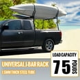 thumbnail image 3 of Kojem Kayak Boat Roof Rack Canoe Carrier Top J-Bar Mount Cross Bar for SUV Truck Van Car Rooftop, 3 of 10
