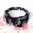 thumbnail image 3 of Turban pour Femmes Bandeau Respirant Absorbant Floral Bandeau de Course, 3 of 10