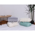 thumbnail image 6 of REGALWOVEN 1 Pack Foldable Clothes Storage, Storage Bags, Moving Bags for Organizing Bedroom, Clothing, Storage Containers with Handles Blue 15.5*12*4.5in, 6 of 7