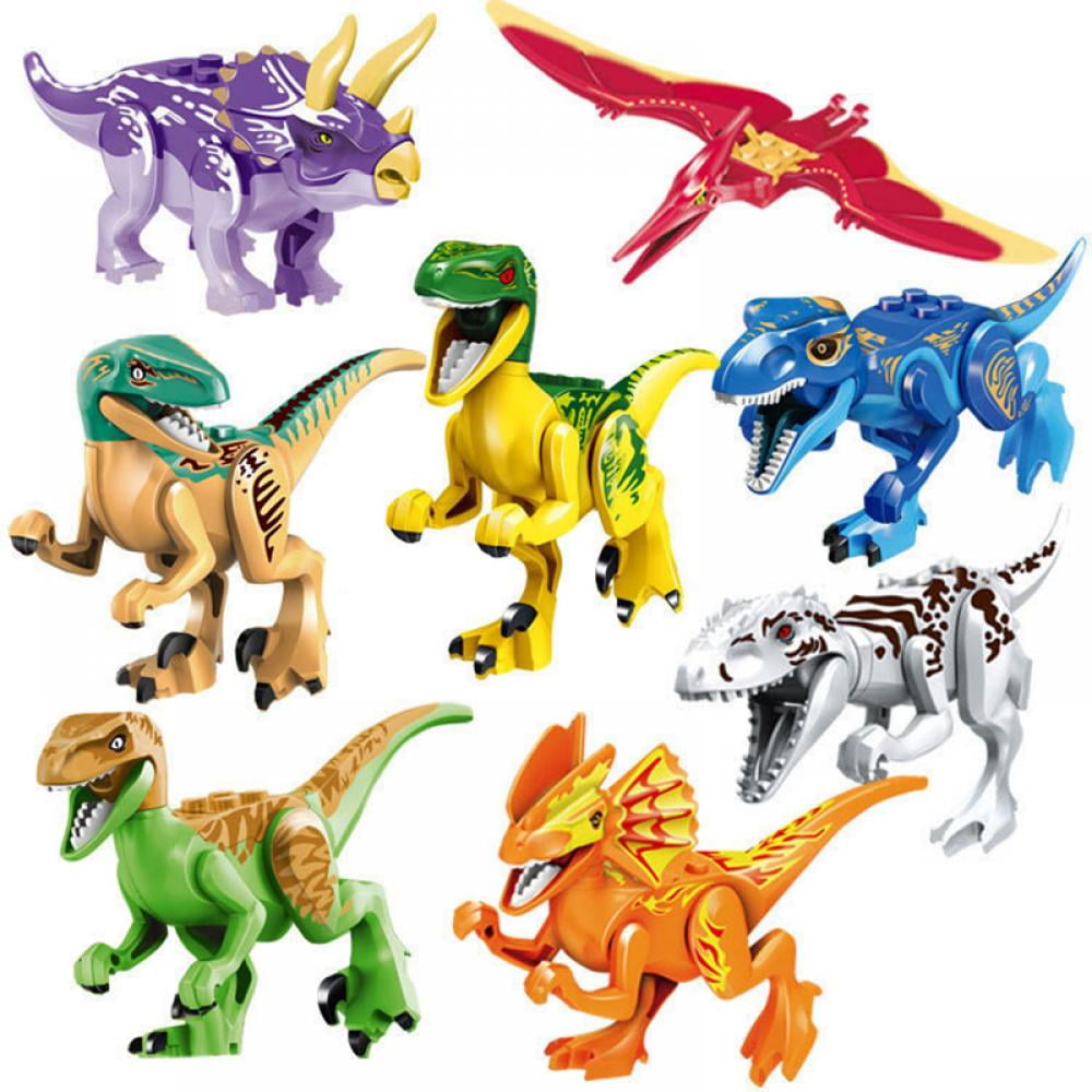 40pcs/Set Dinosaur Jurassic World Building Block Educational Funny Toy Kid Gift 