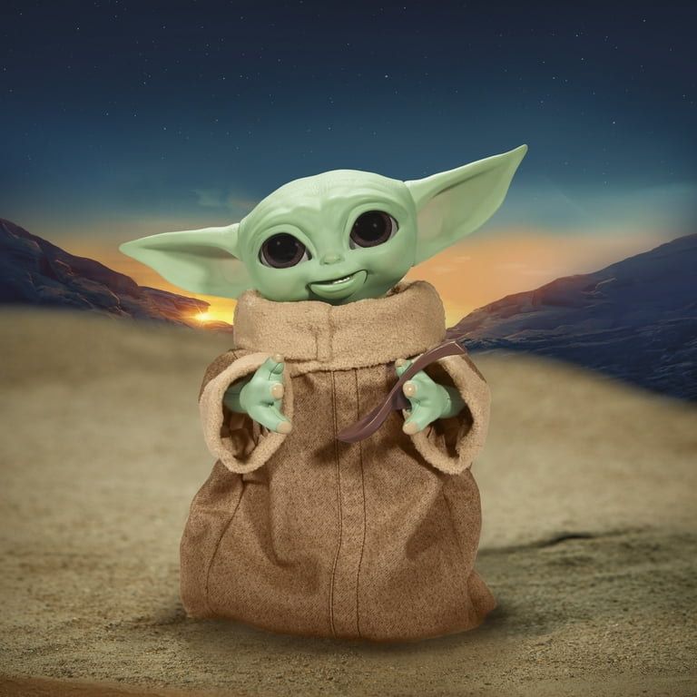Star Wars The Mandalorian Baby Yoda Talking Toy, Grogu Animatronic