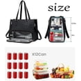 thumbnail image 3 of Zinnova 3 in 1 Tote Bag, Packuum All in One Tote Bag, Lavenra 2 in 1 Lunch Bags Combo, with Lunch Compartment, 3 of 7