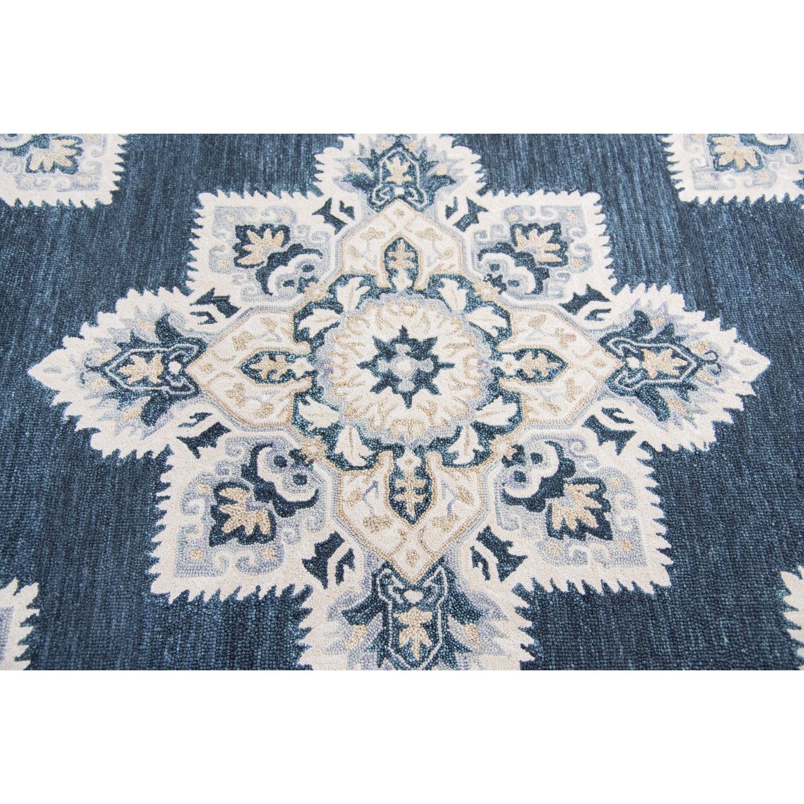 Rizzy Home RS070B Dark Blue 2'6" x 8' Hand-Tufted Area Rug - image 5 of 6