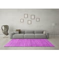 thumbnail image 3 of Ahgly Company Indoor Rectangle Solid Pink Modern Area Rugs, 7' x 10', 3 of 4