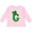 AD-Pink, variant on Irish St Patricks Day Letter G Monogram Boys or Girls Long Sleeve Toddler T-Shirt