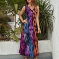 thumbnail image 3 of Leopard Print Pattern Art Sleeveless Dress Women's Summer Suit Dresses for Women 2025 Luxury Party Dress, 3 of 6