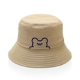 thumbnail image 1 of Minnieouse Sombreros de pescador Bordados Moda Hombres Mujeres Gorras Sombrero de pescador Impresión Adolescente Ropa diaria Sombrero Reversible Caqui Type3 NO3 Minnieouse AP011430-02, 1 of 6