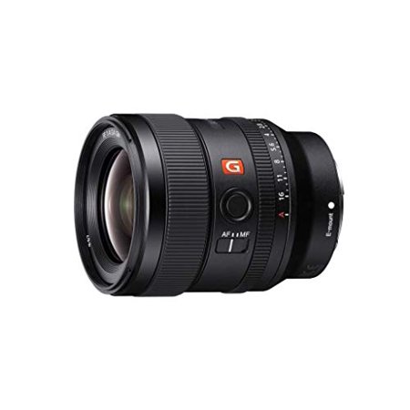 Restored Sony Emount FE 24mm F1.4 GM Full Frame Wideangle Prime Lens (SEL24F14GM) Black (Refurbished)