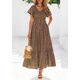thumbnail image 3 of Vestido PRETTYGARDEN 2025 Verano Floral Maxi XL con Escote en V, 3 of 8