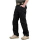 thumbnail image 1 of Pantalones largos de verano para hombre con bolsillos y botones, pantalones casuales con bolsillos para hombre, 1 of 2