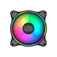 thumbnail image 3 of Cooler Master MasterFan MF120 Halo Duo-Ring Addressable RGB Lighting 120mm 3 Pack w/ 24 Independently-Controlled LEDS, Absorbing Rubber Pads, PWM Static Pressure for Computer Case & Liquid Radiator, 3 of 20