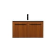 thumbnail image 3 of 36 inch single bathroom vanity in teak, 3 of 8