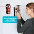thumbnail image 4 of BLACK+DECKER Line Laser with Stud Finder BDL190S - Auto-Leveling, Easy to Operate - Orange, 4 of 9