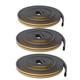 thumbnail image 3 of Burlete De Puerta, 3 Juegos De Burlete De Ventana Negro Para Puertas Cergrey Weather Strip Door Sealing Strip, 3 of 8
