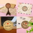 thumbnail image 2 of unbranded 500Ud Etiquetas De Papel Kraft Autoadhesivas Para Embalaje Y De Regalos, 2 of 8
