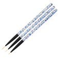 thumbnail image 3 of 3 Piezas Pincel Profesional para Decoración de Uñas, Pintura, Línea de Dibujo, Delineador de Lápiz , Azul Baoblaze Cepillo delineador de uñas, 3 of 8