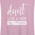thumbnail image 3 of Instant Message - Like A Mom Only Cooler - Women's Racerback Tank Top, 3 of 6