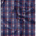 thumbnail image 1 of Soimoi polyester Crepe Fabric Plaid Check Decor Fabric Printed Yard 42 Inch Wide, 1 of 5