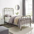 thumbnail image 2 of Urban Industrial Metal Pipe Twin Bed in Bronze, 2 of 5