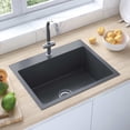 thumbnail image 3 of vidaXL Kitchen Sink Undermount Sink with Strainer Stainless Steel Sink Square, 3 of 83