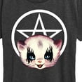thumbnail image 3 of Instant Message - Goth Kitten - Women's Short Sleeve Graphic T-Shirt, 3 of 6