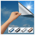 thumbnail image 2 of Película para ventanas unidireccional, privacidad durante el día, control del calor, bloqueo solar, película de tinte de espejo reflectante anti-UV, cubierta de vidrio para ventanas y puertas, 2 of 5