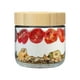 thumbnail image 3 of Frasco de Almacenamiento de Cereal de Cocina de Vidrio | Recipiente Hermético para Yogur | Contenedor para Frutos Secos y Granos | Organizador de Alimentos Sellado | Frasco Transparente para, 3 of 9