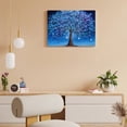 thumbnail image 4 of Colorful Tree of Life Canvas Wall Art, Textured Palette Knife Abstract Nature Painting for Home Decor, Framed & Ready to Hang for Living Room Bedroom Bathroom, 4 of 7