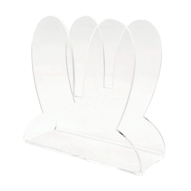 Servilletero para guardar servilletas de papel en la mesa, toallero de papel acrílico decorativo, dispensador de servilletas para el