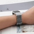 thumbnail image 5 of Canvas Watchband Soft Breathable Washable Fashionable Watch Strap Fit for Fitbit Charge2, 5 of 5