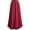 wine red, variant on Women's Flamenco Dance Skirt Red 720 Degree Double Layer Belly Dance Full Circle Long Skirt