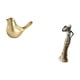 thumbnail image 5 of Figura de pájaros,Figura de pájaro dorado,decoración del hogar,estatua de animal,Estatuas decorativas de pájaros pequeños como accesorios de exhibición,Figura de escritorio,Artesanía de, 5 of 8
