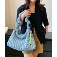thumbnail image 2 of Kukuzhu Quilted Shoulder Bag for Women Padding Down Cotton Large Hobo Bag, 2 of 5