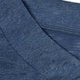 thumbnail image 7 of Gelikeya Womens Nursing Shirts for Breastfeeding with Hidden Zipper V Neck Short Sleeve Loose Fit Maternity Tops Blue, Size S, 7 of 7