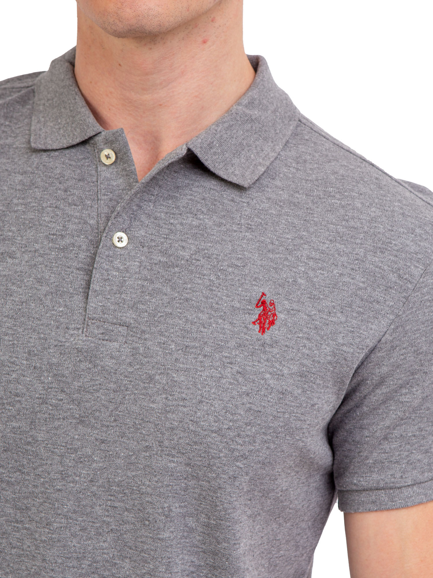 U.S. Polo Assn. Men's Interlock Polo Shirt - image 4 of 4