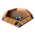 thumbnail image 1 of Waroomhouse Juego de Mesa de Dados para Adultos, Juego de Mesa Educativo de Matemáticas, Números, Estrategia, Juego de Escritorio de Madera para Niños, Adultos, Diversión Familiar, 1-6 Jugadores Incl, 1 of 8
