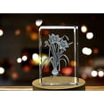 thumbnail image 3 of Narsissus 3D Engraved Crystal 3D Engraved Crystal Keepsake/Gift/Decor/Collectible/Souvenir, 3 of 6