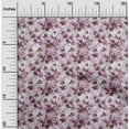 thumbnail image 2 of oneOone Cotton Flex Wine Fabric Florals Quilting Supplies Print Sewing Fabric By The Yard 40 Inch Wide, 2 of 6