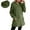 Army Green, variant on Women's Trendy Fleece Hoodies Loose Casual Warm Long Sleeve Solid Color Fluffy Pullover Coats with Pockets (L, Army Green)