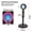 Black - Monochrome Rainbow, variant on Sunset Ambient Light Retractable Bracket Creative Sunset Light App Remote Control Intelligent Dimming Bedroom Night Light