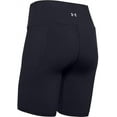 thumbnail image 2 of Under Armour Women's Meridian Bike Shorts , Black (001)/Metallic Silver , X-Large, 2 of 5