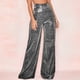 thumbnail image 1 of Pantalones de cintura alta para mujer Pantalones rectos de lentejuelas de moda Shiny Night Out Clubwear FLhrweasw Nuevo, 1 of 9