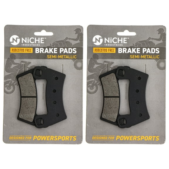 Niche Semi-Metallic Brake Pad Set for Polaris RZR 1000 1911085 2206025 UTV 519-KPA2228D