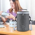 thumbnail image 2 of Hzrsly Portable Insulated Lunch Bag Thick Aluminum Foil Thermal Cooler Bag for Work Picnic Travel Leak Proof Waterproof Storage Organizer, 2 of 6
