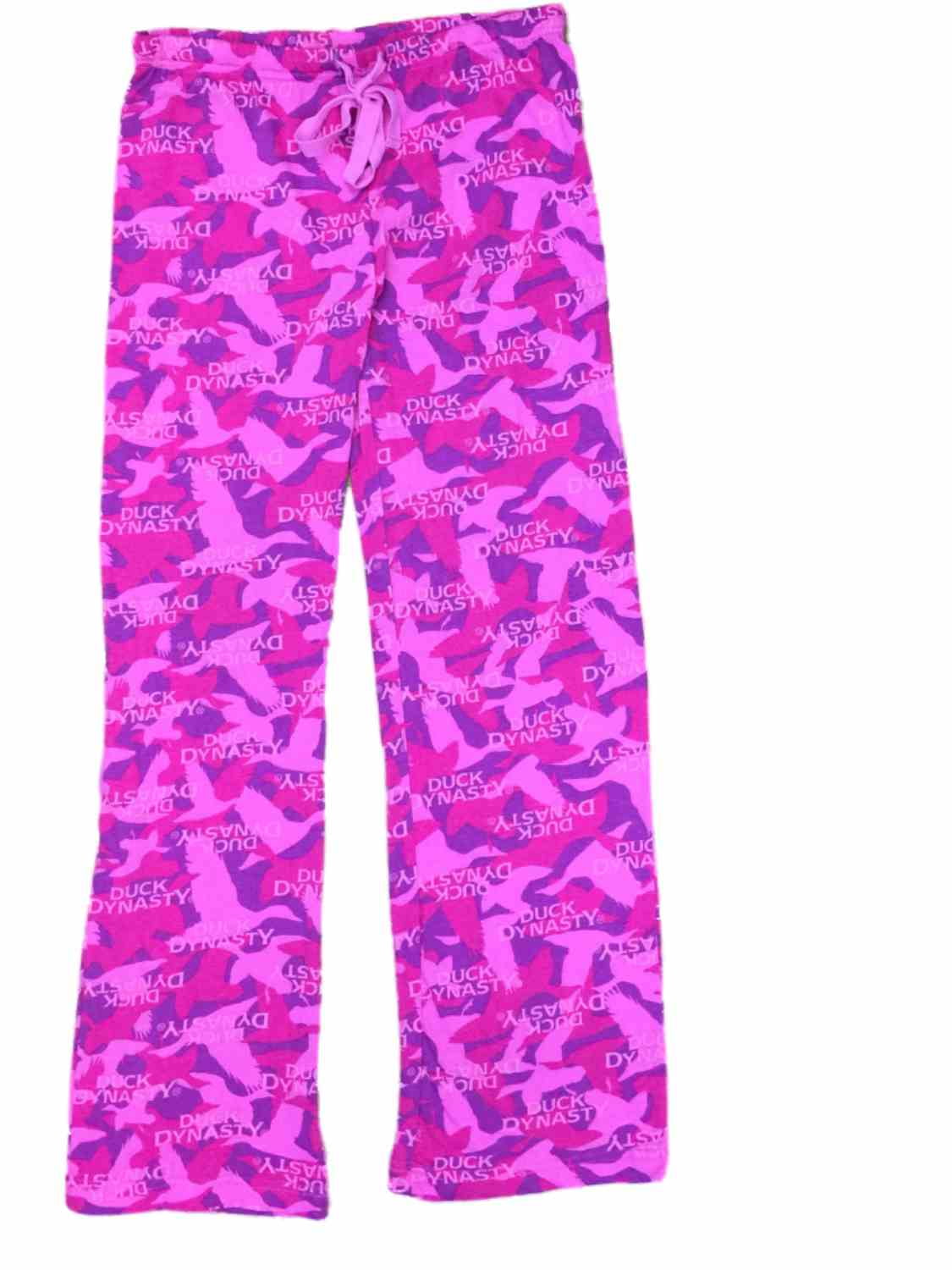 pink camo pajama pants